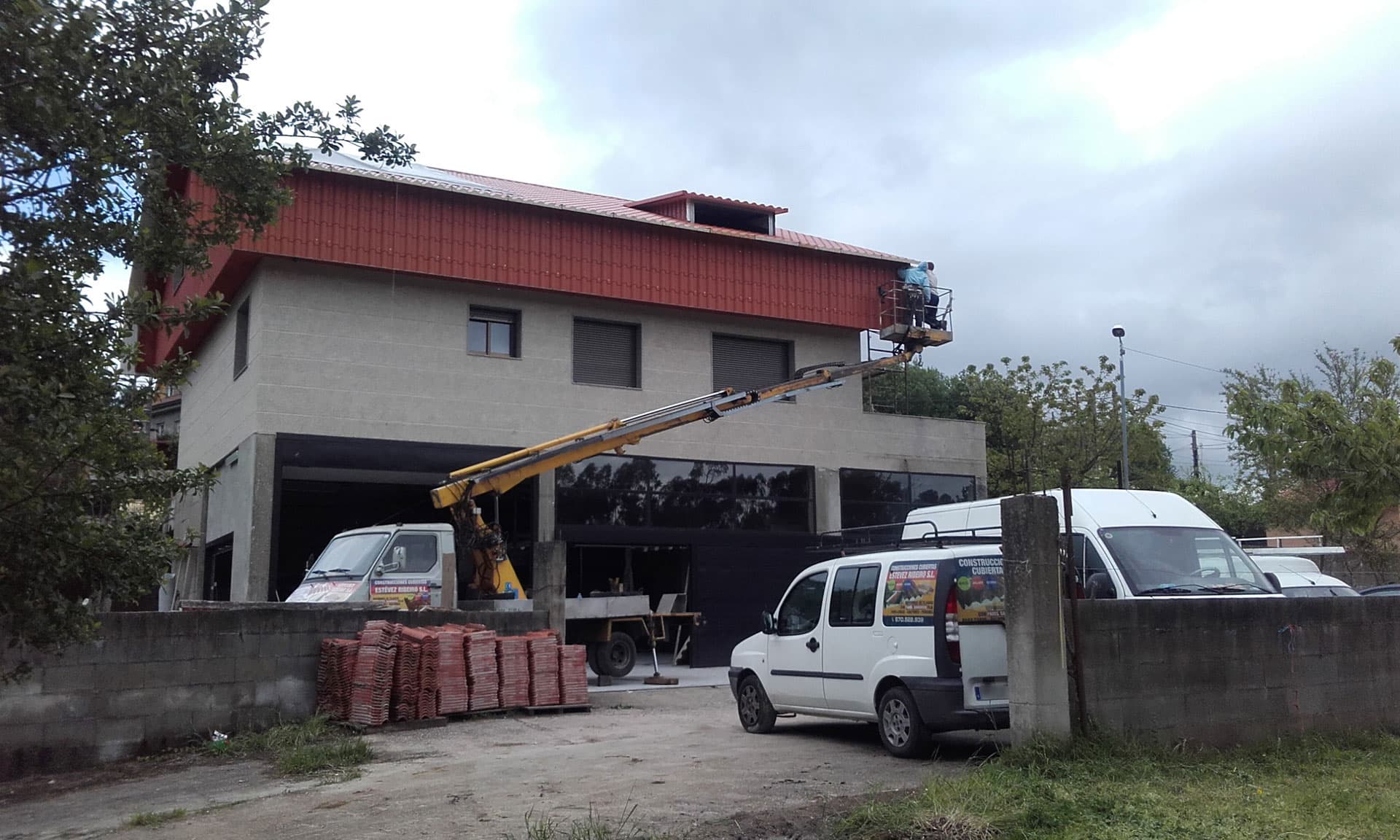 Cubiertas tejados en Ponteareas