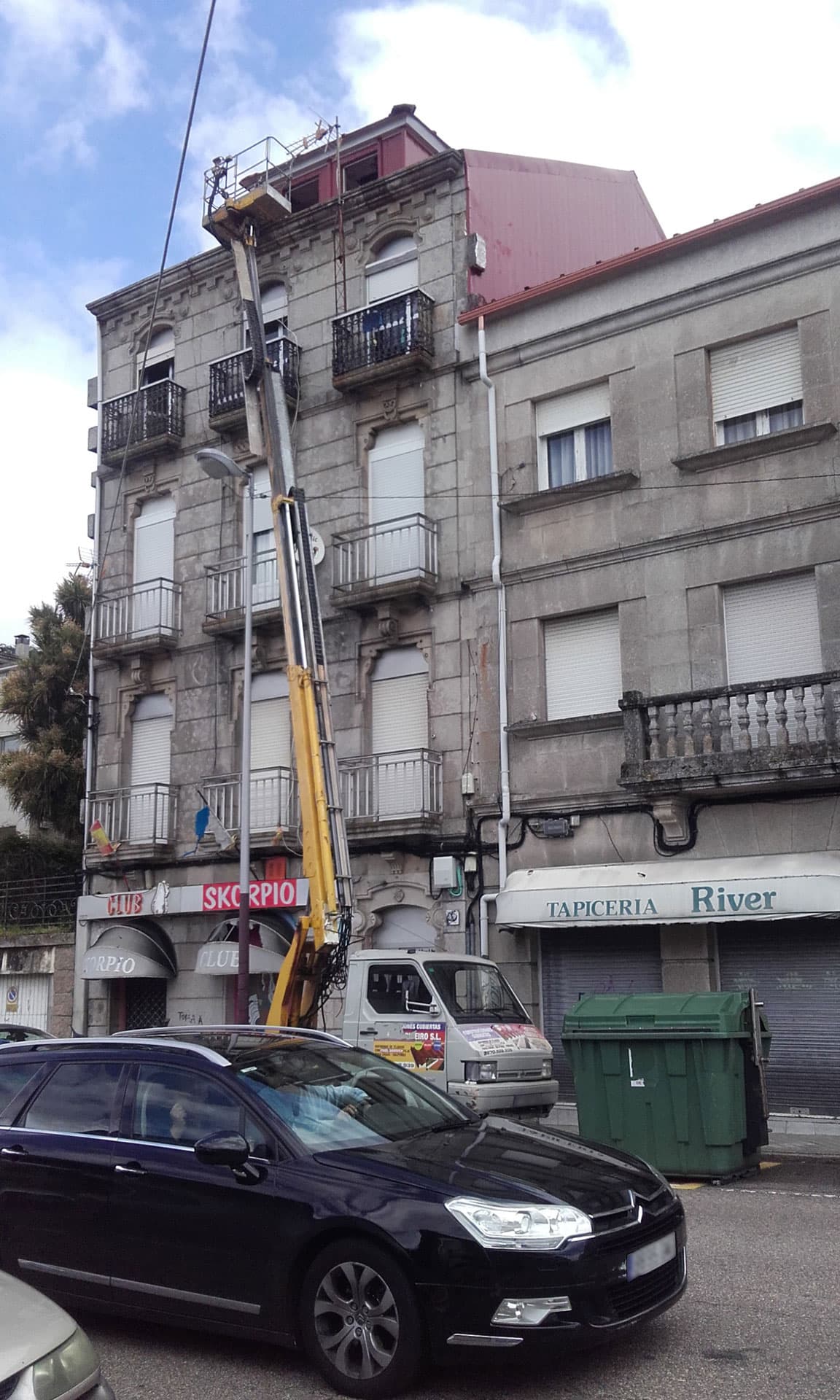 Cubiertas tejados en Ponteareas