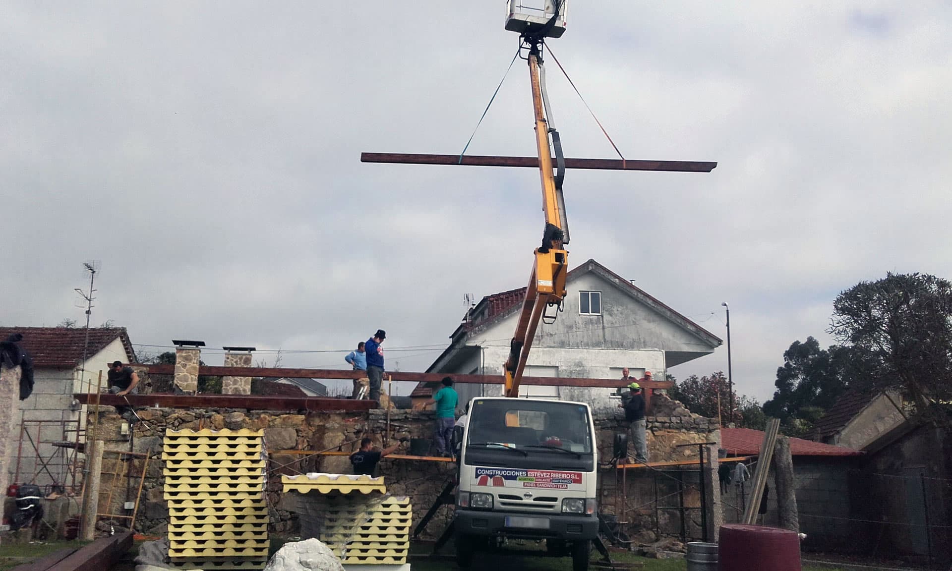 Cubiertas tejados en Ponteareas